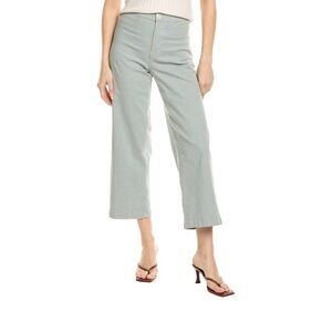 Madewell Emmett 2.0 wide leg crop pant striped- size 30